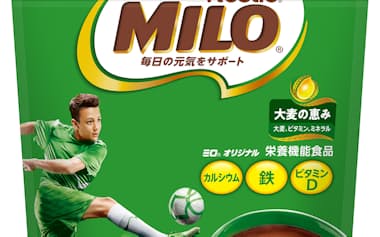 主力の「ミロ オリジナル(写真)」を含む2製品を実質値上げする