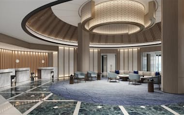 神戸マリオットホテルのロビーイメージ