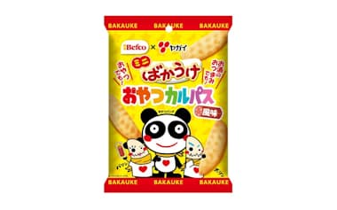 ばかうけとおやつカルパスが初めてコラボした