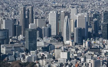 新宿の路面店の空室率は21年1〜3月期以来の低水準だった(東京都新宿区、撮影は1月)