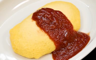 ポムフードは飲食店運営だけでなく冷凍食品の販売にも注力している(同社の冷凍オムライス)