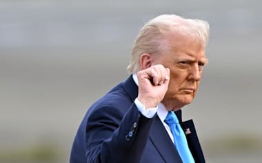 トランプ米大統領が出席予定のダボス会議は26年1月19〜23日に開かれる(写真は25年10月)