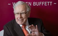 バークシャー・ハザウェイのウォーレン・バフェット氏=AP