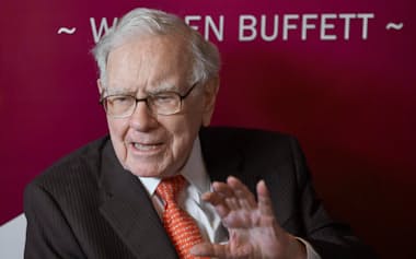 バークシャー・ハザウェイのウォーレン・バフェット氏=AP