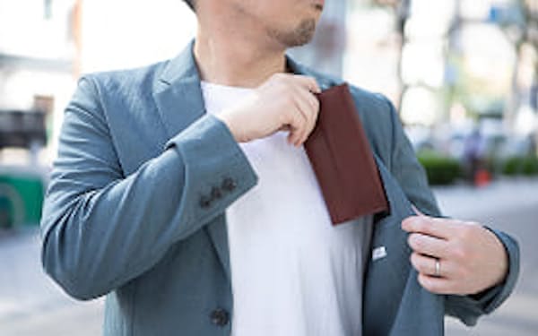 美しく機能的な軽くて小さい長財布