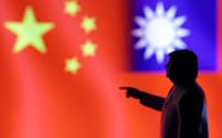 トランプ米大統領は台湾情勢を巡る中国への批判を避けている=ロイター