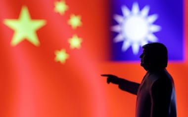 トランプ米大統領は台湾情勢を巡る中国への批判を避けている=ロイター