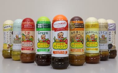 ピエトロはドレッシングなどの販売が伸び25年4〜9月の売上高が過去最高となった