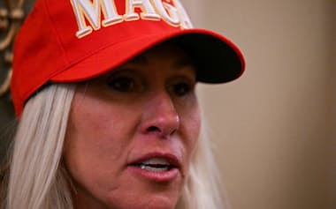米連邦議会のマージョリー・テイラー・グリーン下院議員=ロイター
