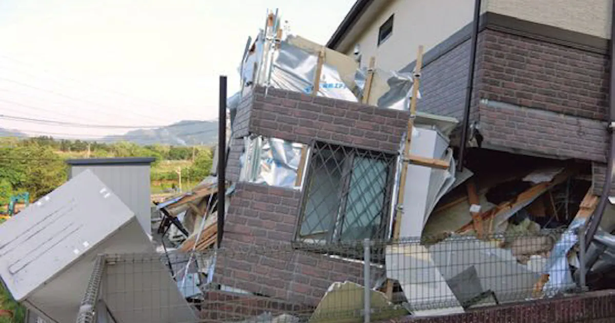 00年基準 も3 4割大被害 筋かい破断など多発 日本経済新聞 00年基準 も3 4割大被害 筋かい破断など多発 日本経済新聞