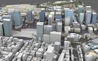 東京駅周辺の大型再開発が東京五輪・パラリンピックを控え拡大している（CG画像提供:キャドセンター）