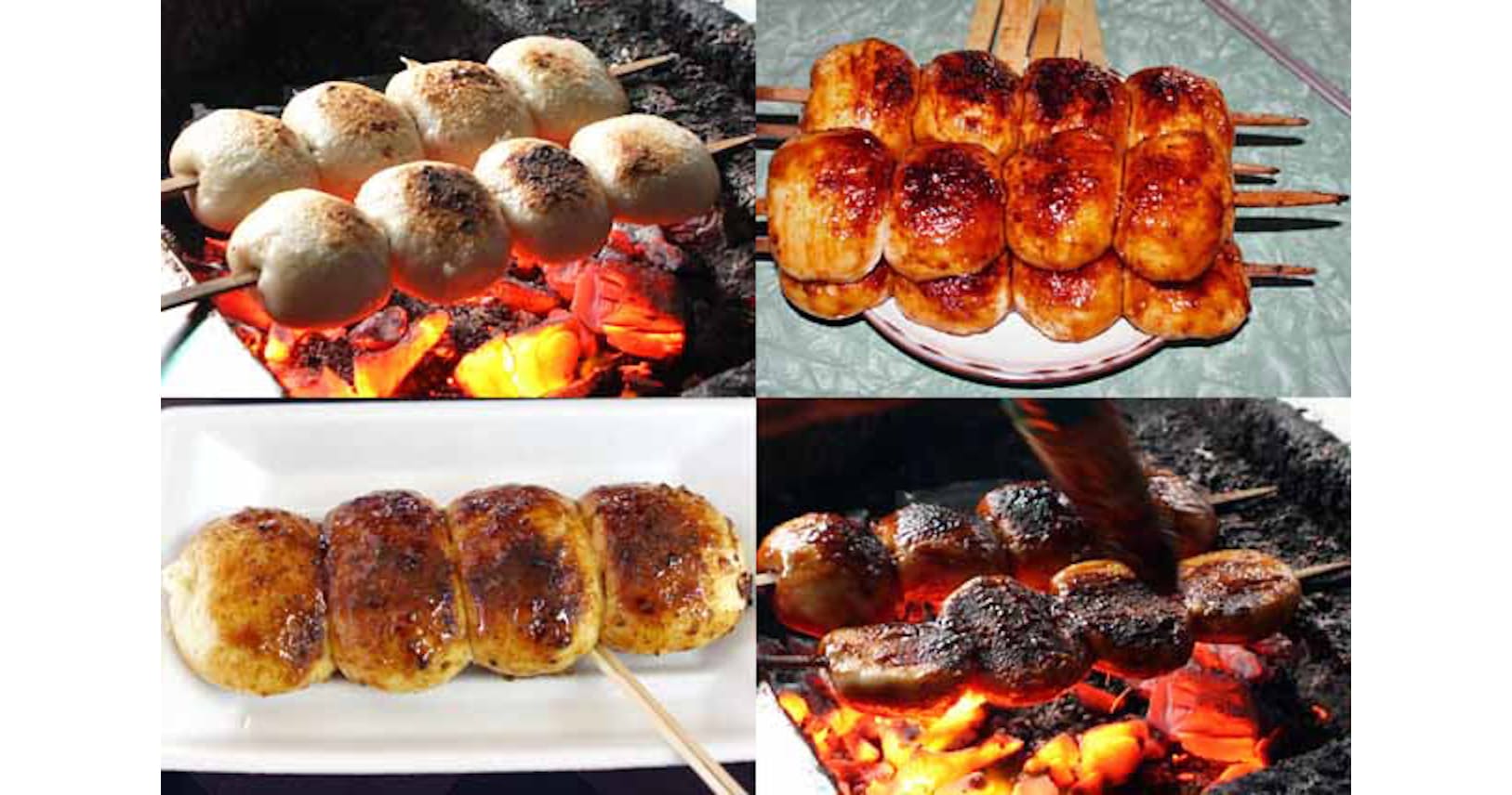 味噌香ばしい焼きまんじゅう 1串4個が上州の常識 Nikkei Style 味噌香ばしい焼きまんじゅう 1串4個が上州の常識 Nikkei Style