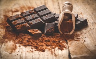 チョコレートを食べるときには、ぜひカカオの含有量にも注目したい（c）Jaroslaw Pawlak 123-rf