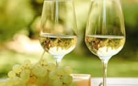 一般に「ワインの健康効果」というと赤ワインばかりが取り上げられるが、白ワインはどうなのだろうか。（c）Darya Petrenko -123rf
