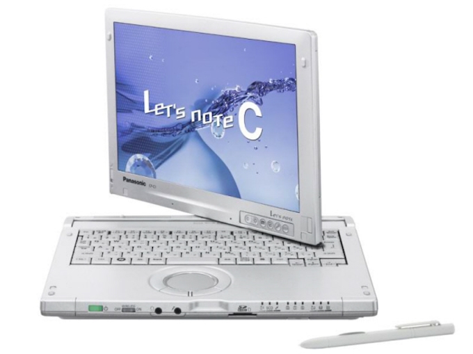 パナソニック 液晶が180度回転するタイプのレッツノートを発表 日本経済新聞