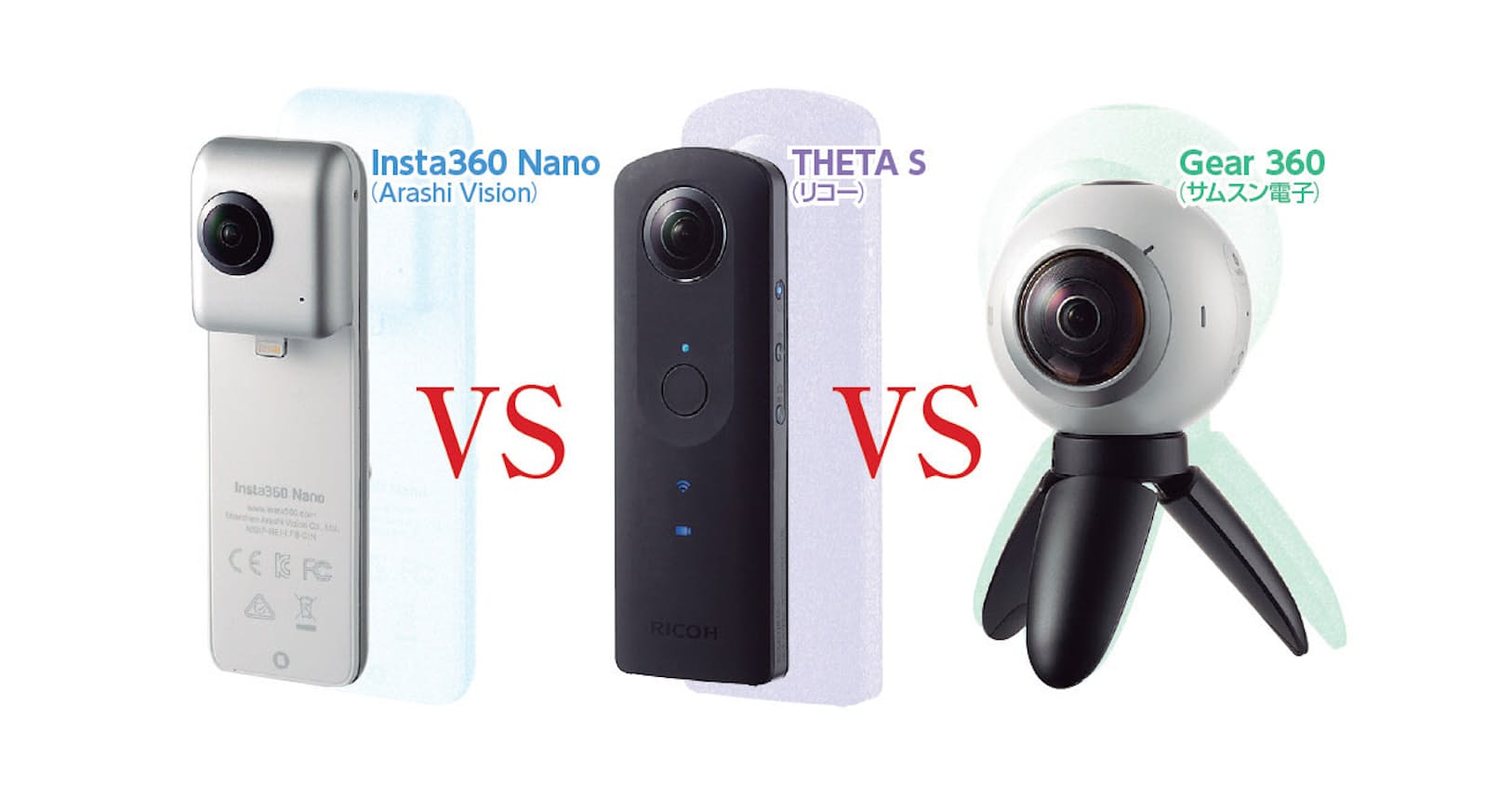 360度撮影カメラ 3機種対決 決め手はスマホ連携 Nikkei Style 360度撮影カメラ 3機種対決 決め手はスマホ連携 Nikkei Style