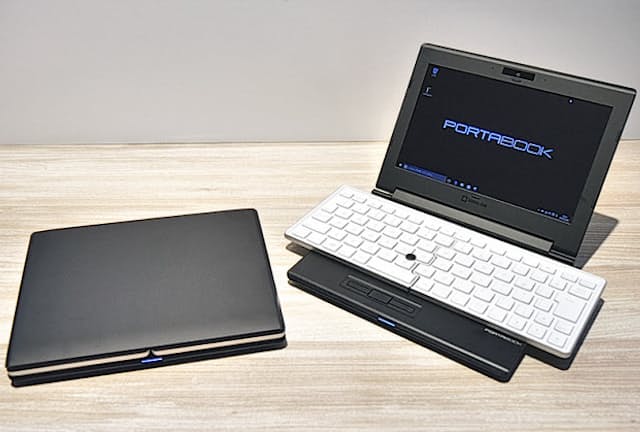 キングジム初のパソコンという点と、独自の折りたたみ式キーボードが話題を呼んだ「ポータブック XMC10」。販売開始から9カ月を目前とした11月上旬、突然格安での投げ売りが始まった