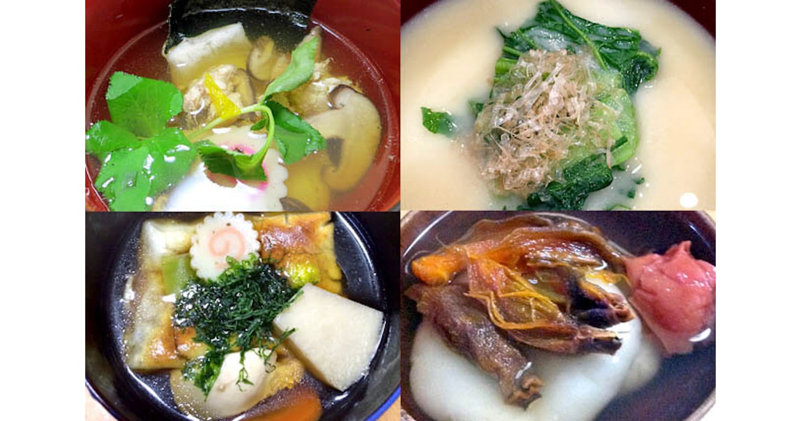 丸餅角餅 焼く煮る 味噌醤油 日本全国お雑煮図鑑 Nikkei Style 丸餅角餅 焼く煮る 味噌醤油 日本全国お雑煮図鑑 Nikkei Style