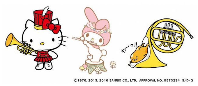 島村楽器 サンリオの人気キャラクターとコラボの 楽譜ファイル など数量限定発売 日本経済新聞
