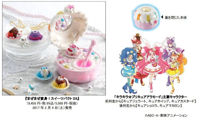 バンダイ キラキラ プリキュアアラモード のなりきり玩具を発売 日本経済新聞