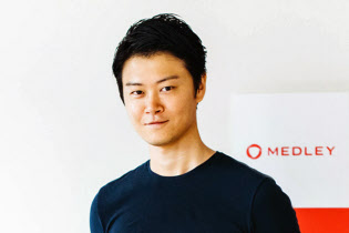 メドレー創業者で社長の瀧口浩平氏