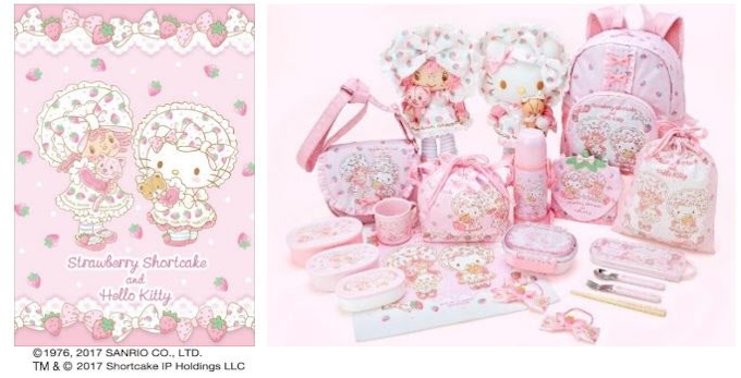 サンリオ ストロベリーショートケーキ と ハローキティ コラボの入園 入学向け商品シリーズを発売 日本経済新聞