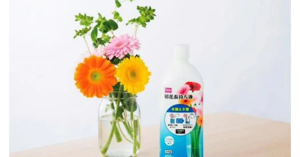Dcmホールディングス 水換え不要の延命剤 Dcmブランド 切花長持ち液 を発売 日本経済新聞 Dcmホールディングス 水換え不要の延命剤 Dcmブランド 切花長持ち液 を発売 日本経済新聞