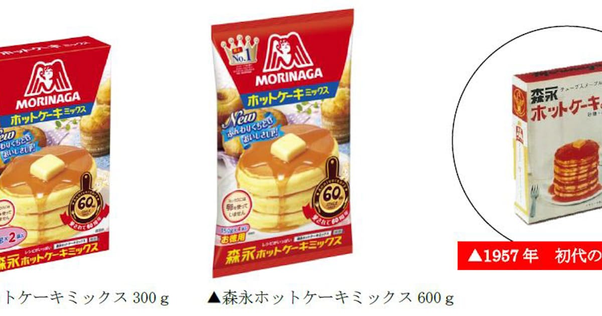 森永製菓 森永ホットケーキミックス をふんわり 口どけアップでリニューアル発売 日本経済新聞 森永製菓 森永ホットケーキミックス をふんわり 口どけアップでリニューアル発売 日本経済新聞