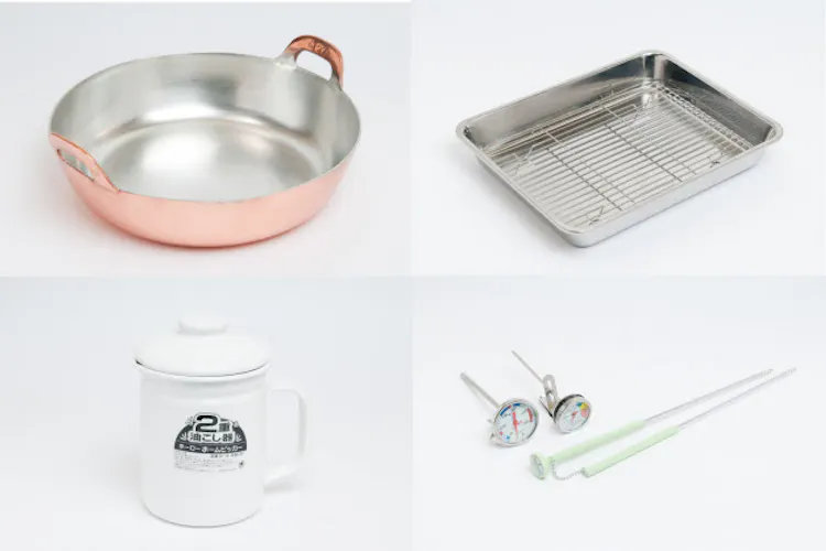 揚げ物は腕じゃない 道具だ 4種の神器 で達人に Nikkei Style