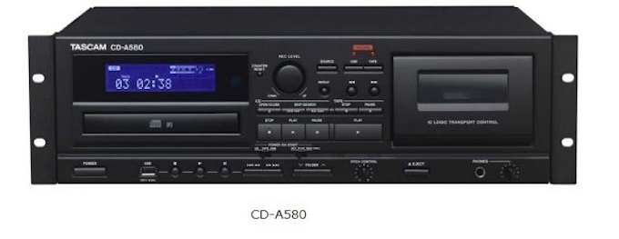 ティアック 業務用カセットレコーダー Cdプレーヤー Usbメモリーレコーダー Cd A580 を発売 日本経済新聞