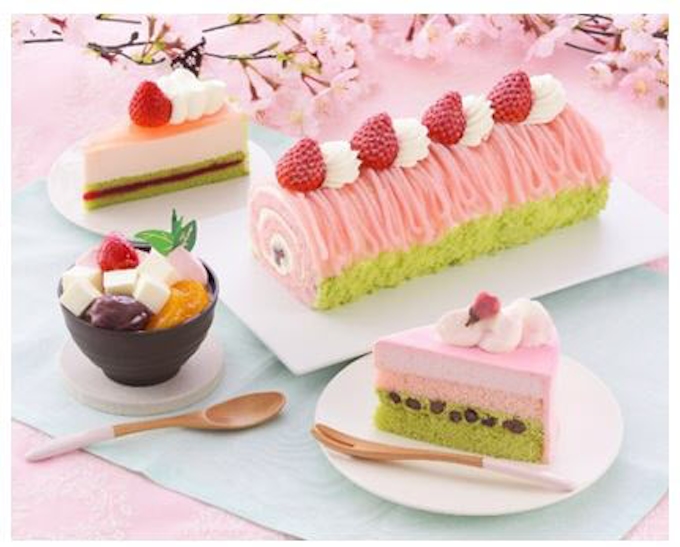 銀座コージーコーナー さくらと抹茶のケーキ など季節限定 桜スイーツ 6品を販売 日本経済新聞