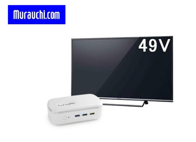リンクス Viera Th 49dx600 小型デスクトップpc Liva X2 を発売 日本経済新聞