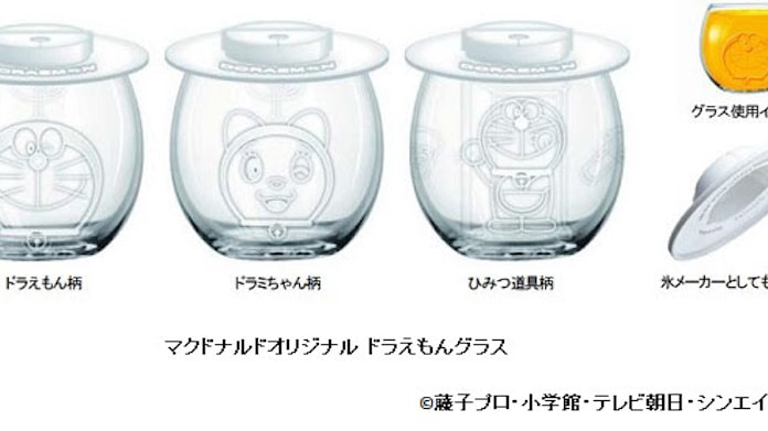 日本マクドナルド 商品購入者に マクドナルドオリジナル ドラえもんグラス を数量限定販売 日本経済新聞 日本マクドナルド 商品購入者に マクドナルドオリジナル ドラえもんグラス を数量限定販売 日本経済新聞