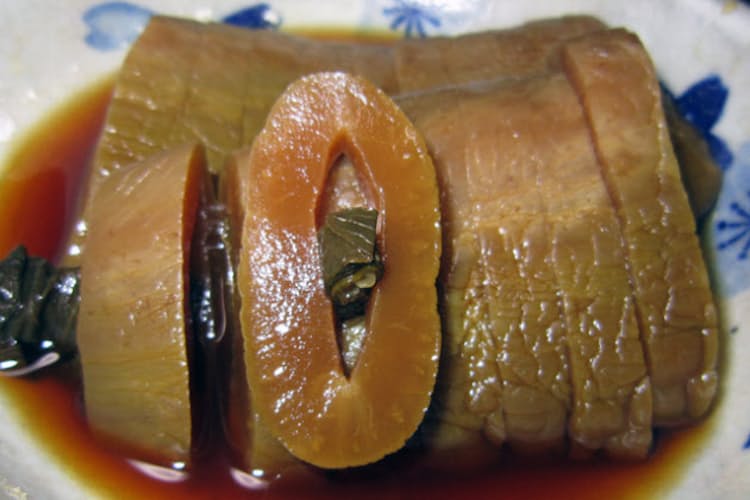 千葉県の名物 鉄砲漬 ウリの中にはトウガラシ Nikkei Style 千葉県の名物 鉄砲漬 ウリの中にはトウガラシ Nikkei Style