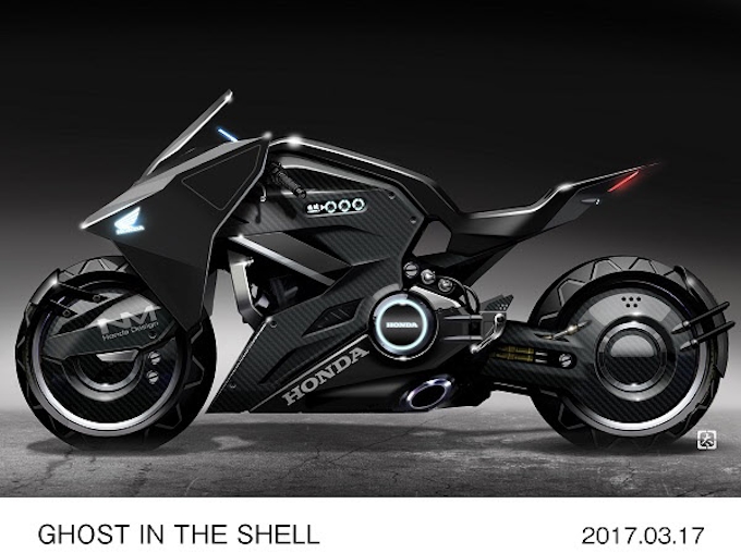 ホンダ 映画 ゴースト イン ザ シェル に大型二輪車 Nm4 を提供 日本経済新聞