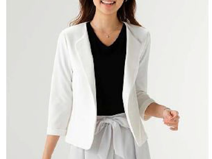 青山商事 カーディガン感覚で羽織れる女性向けオフィスウェア 着流しジャケット を発売 日本経済新聞 青山商事 カーディガン感覚で羽織れる女性向けオフィスウェア 着流しジャケット を発売 日本経済新聞