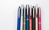 水性インクやゲルインクを使った高価格帯ボールペンが人気になっている