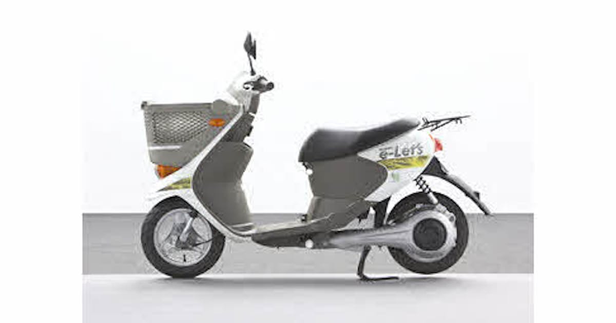 スズキが電動スクーター E Let S を開発 三洋電機が電気駆動システムを担当 日本経済新聞 スズキが電動スクーター E Let S を開発 三洋電機が電気駆動システムを担当 日本経済新聞