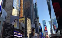 写真は筆者が最近訪れたニューヨークの街並み。海外でいかに安価にスマートフォンのデータ通信を確保するかは、海外取材が増えている筆者にとっても大きなテーマだ