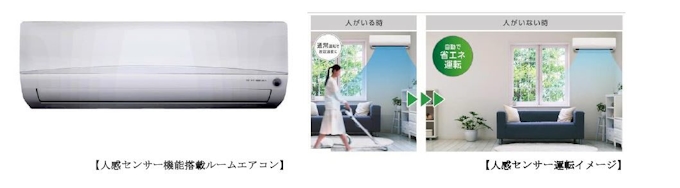 ドン キホーテ プライベートブランド 情熱価格plus の 人感センサー機能搭載ルームエアコン を発売 日本経済新聞