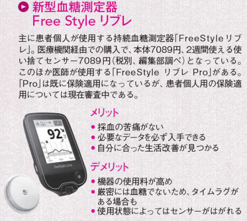 痛くない新型血糖測定器 腕にセンサーをつけるだけ 日本経済新聞