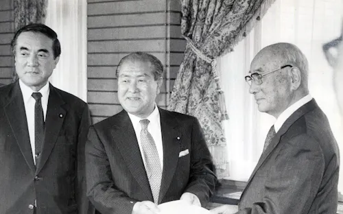 土光敏夫 経済団体連合会名誉会長 19年1月1日 2月2日掲載 日本経済新聞 土光敏夫 経済団体連合会名誉会長 19年1月1日 2月2日掲載 日本経済新聞