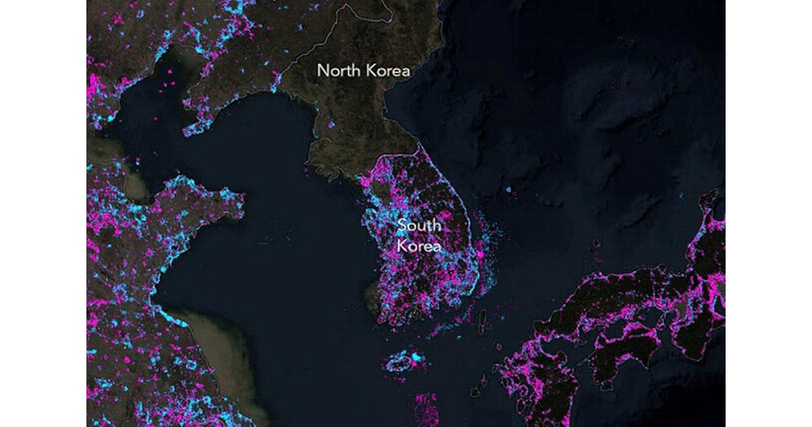 宇宙から見た夜の地球 シリア インド 北朝鮮は Nikkei Style 宇宙から見た夜の地球 シリア インド 北朝鮮は Nikkei Style