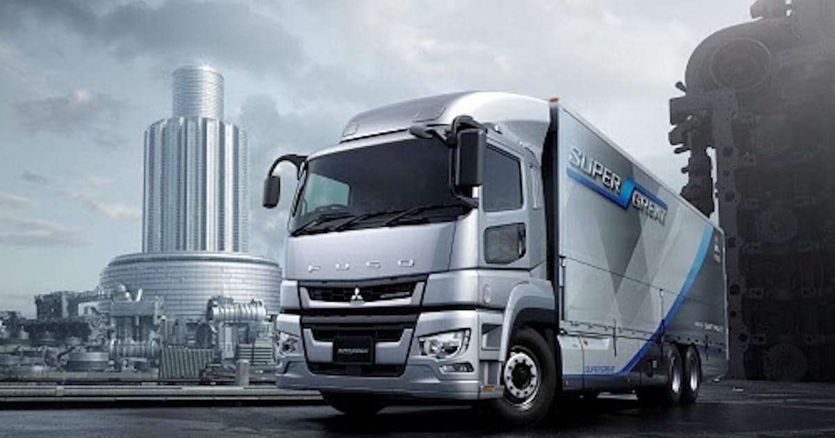 三菱ふそうトラック バス フルモデルチェンジした大型トラック スーパーグレート など発表 日本経済新聞 三菱ふそうトラック バス フルモデルチェンジした大型トラック スーパーグレート など発表 日本経済新聞