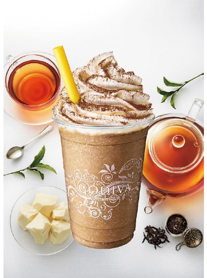ゴディバ チョコレートドリンク ショコリキサー ホワイトチョコレート ダージリンティー を期間限定発売 日本経済新聞