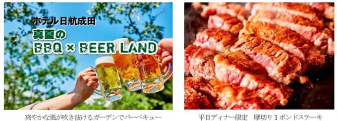ホテル日航成田 食べ放題 飲み放題のガーデンバーベキュー 真夏のbbq Beer Land を開催 日本経済新聞