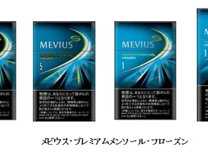 Jt メビウス プレミアムメンソール4銘柄を メビウス プレミアムメンソール フローズン にリニューアル発売 日本経済新聞 Jt メビウス プレミアムメンソール4銘柄を メビウス プレミアムメンソール フローズン にリニューアル発売 日本経済新聞