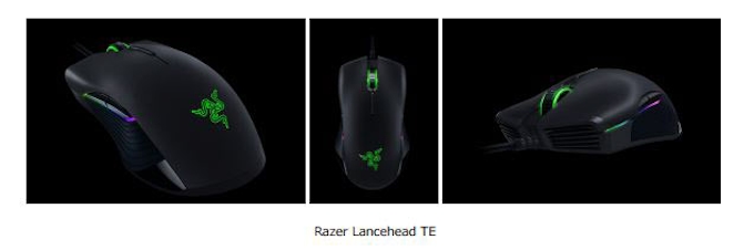 Razer 左右対称の形状の有線高性能ゲーミングマウス Lancehead Te を発売 日本経済新聞