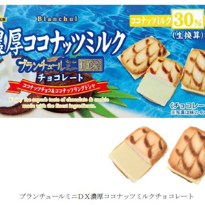 ブルボン ブランチュールミニdx濃厚ココナッツミルクチョコレート を期間限定販売 日本経済新聞 ブルボン ブランチュールミニdx濃厚ココナッツミルクチョコレート を期間限定販売 日本経済新聞