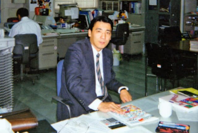 
1994年、福岡営業所に赴任したころ。1年で帰京し、新規事業の課長職に着任する。